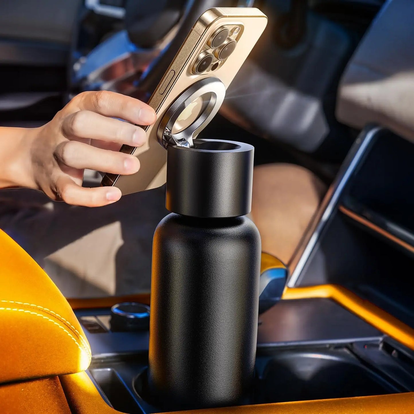 Hydrahold - Die smarte Trinkflasche mit Magnet-Feature!