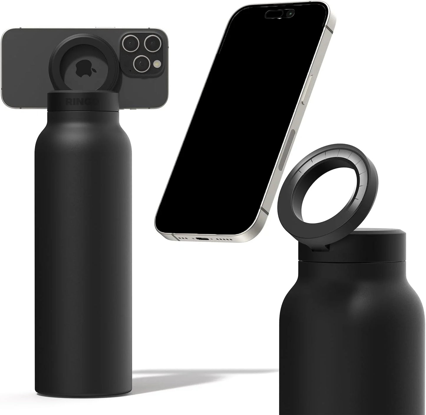 Hydrahold - Die smarte Trinkflasche mit Magnet-Feature!